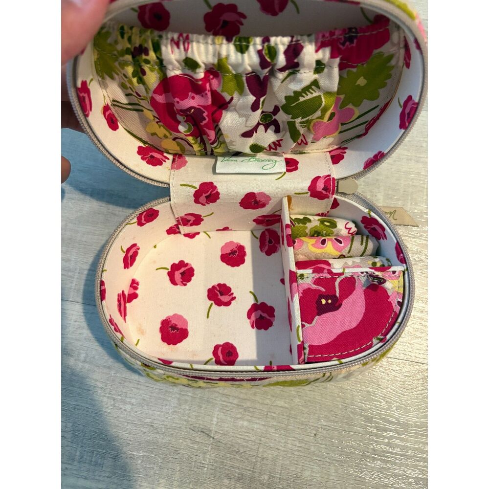 "Make Me Blush" Vera Bradley Jewelry Box, Perfect Condition